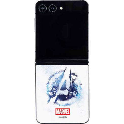 Marvel Avengers Blue Logo Galaxy Z Flip5 5G Skin